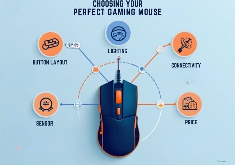Factors to choose ideal gaming mice