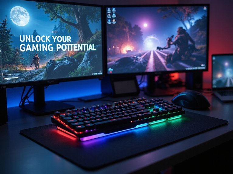 enhance gaming experience keyboards